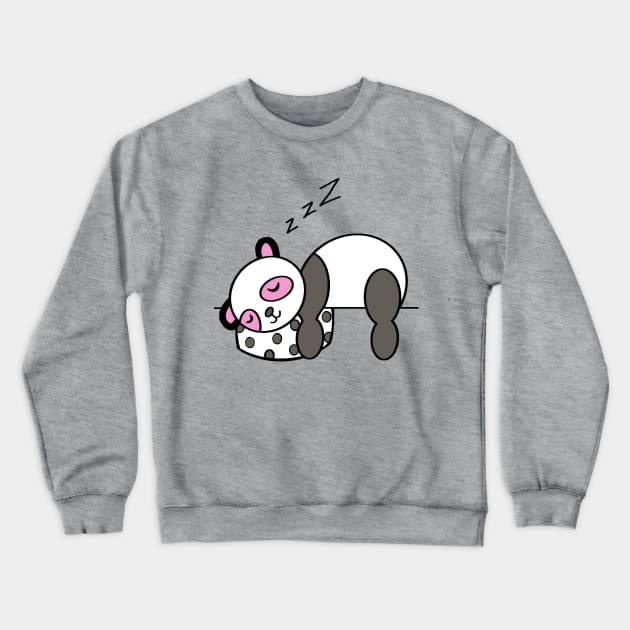 Tired panda Crewneck Sweatshirt by ArtStyleAlice